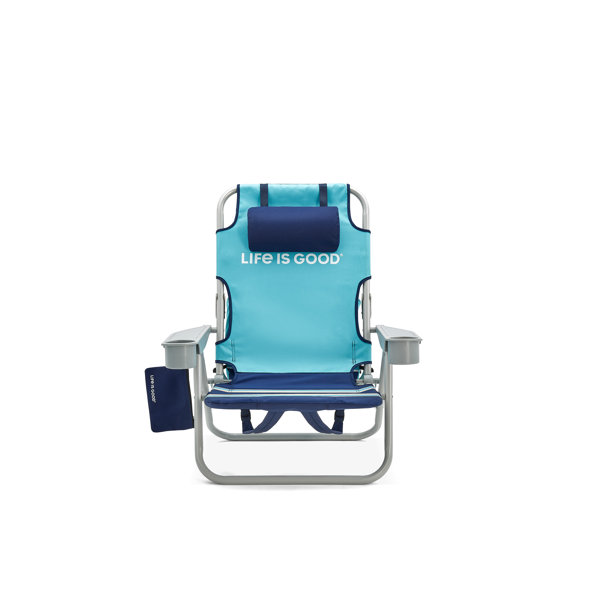 Life is Good Reclining Beach Chair & Reviews Wayfair